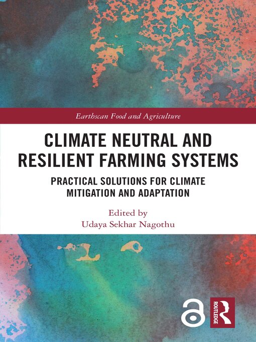 Title details for Climate Neutral and Resilient Farming Systems by Udaya Sekhar Nagothu - Available